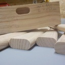 Recyclage des chutes en faux tenon