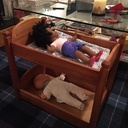 Super lit superposé de poupées