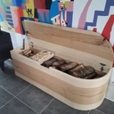 Coffre à bûche