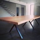 Table chêne live edge