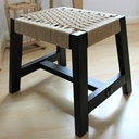 Tabouret avec tressage