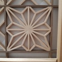 Dressing avec portes motifs Kumiko