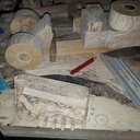 Wooden Chargeur letourneau L2350