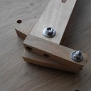 Système de fixation sur établi par came