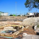 Plafond a caisson en bois de 2000 ans, ça c'est une trouvaille (archéologique)