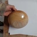 Bol avec inclusion étain