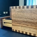 Boite à bijoux en noyer