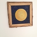 Modeste cadre improvisé