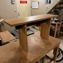 Petit banc style japonais