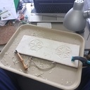 Mon "atelier" (ou l endroit où je bricole)