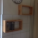 Petites étagères de cuisine