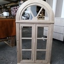 Croisée à la Française impose cintré avec trompillon et petit bois rayonnant