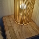 Tablette / Etagère / table de nuit en Chêne & Hêtre