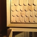 Essai d'une petite serie.  Petits meubles de Rangement