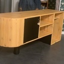 Meuble TV cintré spécial PS5 & SWICH