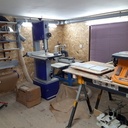 Scie à ruban et ponceuse calibreuse