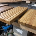 Chêne hêtre table basse