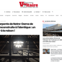 Enfin une bonne nouvelle pour notre Dame et nos savoirs faire français