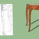 Le pied cambré de style LouisXV