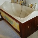 Habillage d'une baignoire en kohu.