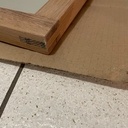 Cadre de miroir en chêne