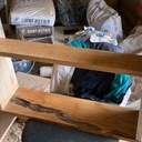 Petit Banc en chêne et peuplier