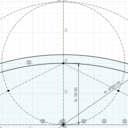 [Fusion360] Esquisse, Contraintes et Paramètres appliqués à l'Anse de panier à 3 centres