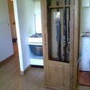 Ratelier meuble à fusils en meurisier