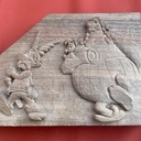 Bas relief "nos amis les gaulois".