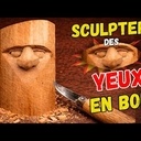 Sculpter des yeux en bois au couteau