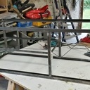 Meuble TV métal et bois