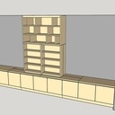 Meuble TV, Bilbiothèque et Enfilade