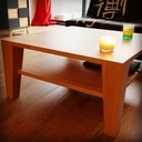 Table basse en Hêtre