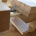 Mini établi de maqueterie en bois massif