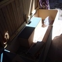 Aménagement du fourgon , pour le taf et les balades .