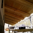 Doucine à la tronçonneuse