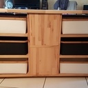 Meuble lamelle collé maison