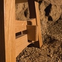 Petit tabouret en arêtier