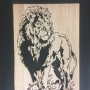 Chantournage de lion