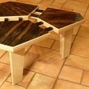 Table basse contemporaine
