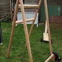 Chevalet de tir à l'arc mobile