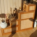 Meuble escalier en teck