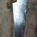 Restauration d'une scie égoïne