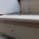 Réalisation d’un nez de marche et comblement d’une contre marche