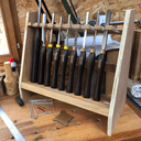 Support de gouges à tour à bois