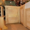 Aménagement d'une cuisine en frêne