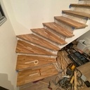 Habillage escalier béton