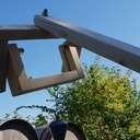 Bras pivotant pour téléphone