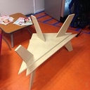 Tables basses éphémères