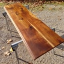 Plan de travail Noyer. Récupération.